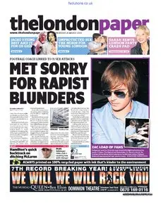 The London Paper 26 March 2009