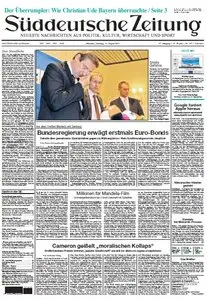Süddeutsche Zeitung vom 16 August 2011