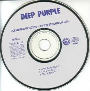 Deep Purple - Scandinavian Nights: Live In Stockholm 1970 (1991) {Japan 1st Press}