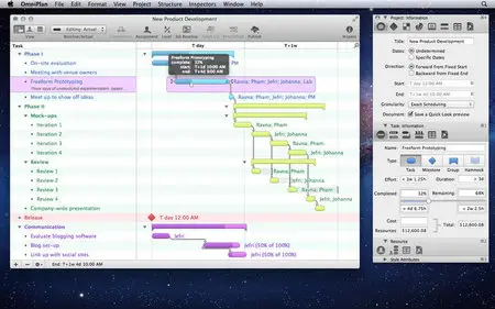 OmniPlan 2.4.1 Multilingual Mac OS X