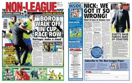 The Non-league Football Paper – October 20, 2019