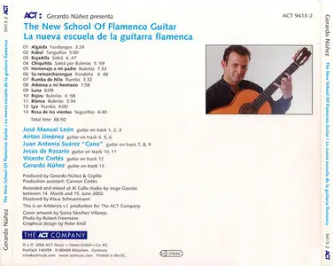 Gerardo Núñez - La nueva escuela de la guitarra flamenca (2003)