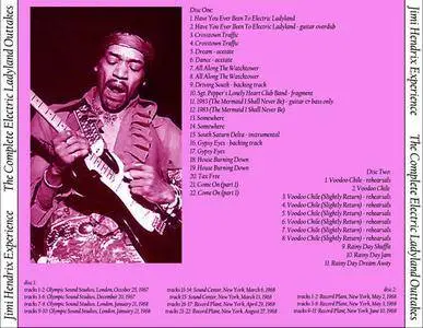 Jimi Hendrix Experience - The Complete Electric Ladyland Outtakes (2CD) (200-)