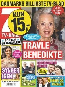 7 TV-Dage – 30. september 2019