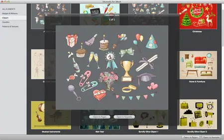 Elements for iWork v1.4 Mac OS X