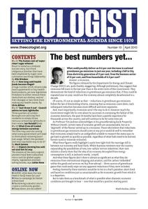 Resurgence & Ecologist - Ecologist Newsletter 10 - Apr 2010