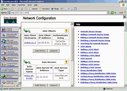 Cisco Secure Access Control Server (ACS)  4.2
