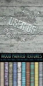 Wood Painted Textures #3