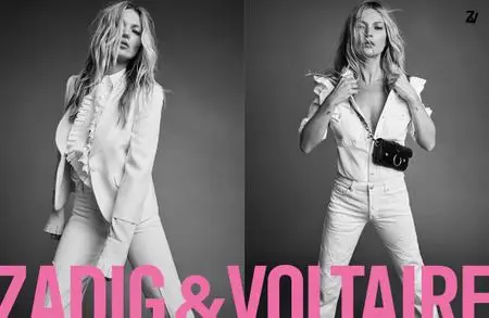 Kate Moss by Fred Meylan for Zadig & Voltaire Spring/Summer 2020 Campaign