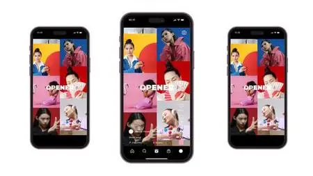 Smooth Instagram TikTok Multiscreen Opener | Split Screen Slideshow 47616869