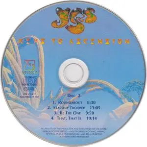 Yes - Keys To Ascension (1996) [Castle/KPK, EDF CD 417]