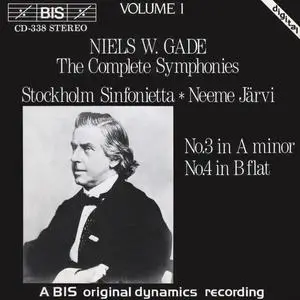 Neeme Järvi, Stockholm Sinfonietta - Niels W. Gade: The Complete Symphonies, Vol.1 (1986)