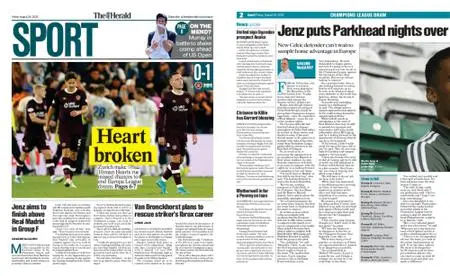 The Herald Sport (Scotland) – August 26, 2022