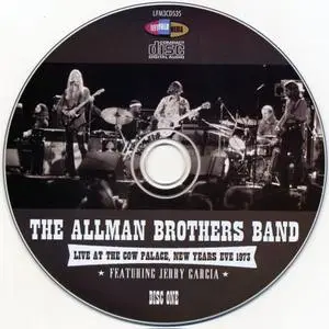 The Allman Brothers Band featuring Jerry Garcia - Live At The Cow Palace, New Years Eve 1973 (2015) [3Cd Box Set]