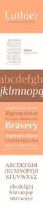 Luthier Font Style