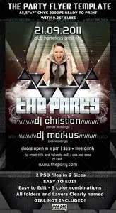 GraphicRiver The Party Club Flyer Template