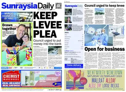 Sunraysia Daily – January 25, 2023