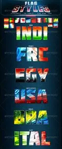 GraphicRiver Flag Styles