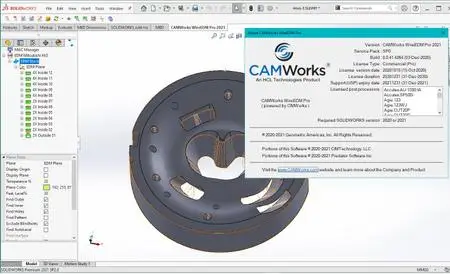 CAMWorks WireEDM Pro 2021 SP0