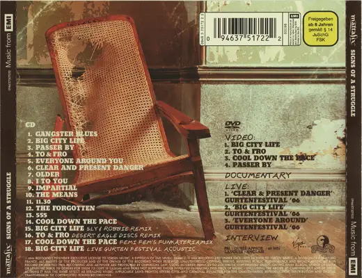 Mattafix - Signs Of A Struggle (2006) [CD + Bonus DVD]