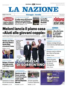 La Nazione Viareggio Versilia - 28 Agosto 2025