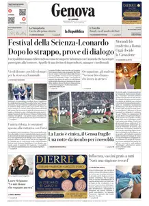 la Repubblica Genova - 30 Settembre 2025
