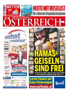 OESTERREICH - 14 October 2025