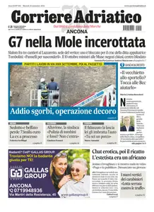 Corriere Adriatico Ancona - 24 Settembre 2024