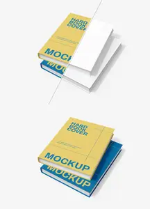 Two Hard Cover Book Mockup 1696288568
