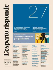 Il Sole 24 Ore L'Esperto Risponde - 14 Luglio 2025