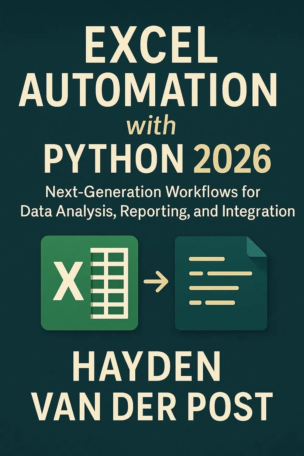 Excel Automation with Python 2026: Next-Generation Workflows for Data Analysis, Reporting, and Integration