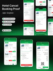 Hotel Cancel Booking Proof - Apps Template ZR7LP9B