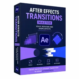 After Effects Transitions: Master Scale, Rotation, and Shape Effects