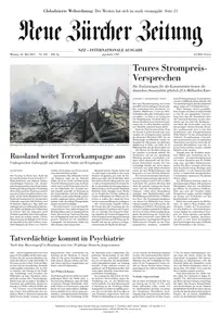 Neue Zürcher Zeitung (International) - 26 Mai 2025