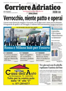 Corriere Adriatico Ancona - 4 Novembre 2025
