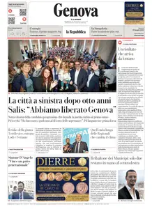 la Repubblica Genova - 27 Maggio 2025