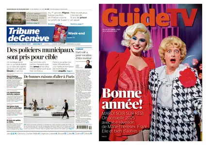 Tribune de Genève - 28 Decembre 2024