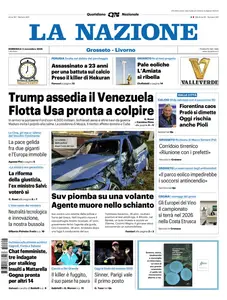 La Nazione Grosseto Livorno - 2 Novembre 2025