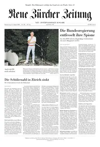 Neue Zürcher Zeitung International - 13 August 2026