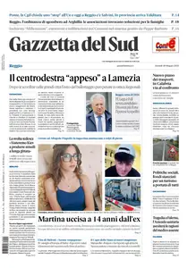 Gazzetta del Sud Reggio Calabria - 29 Maggio 2025