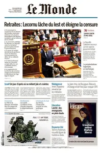 Le Monde du Jeudi 16 Octobre 2025