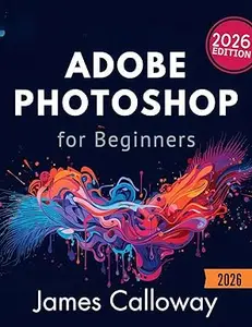 Adobe Photoshop for Beginners: A Step-by-Step Guide to Editing, Retouching, and Creating Stunning Visuals Fast