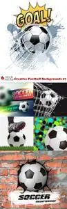 Vectors - Creative Football Backgrounds 27