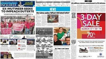 Philippine Daily Inquirer – March 17, 2017