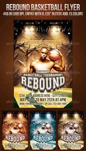GraphicRiver Rebound Basketball Flyer