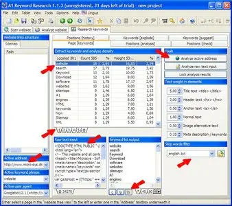Micro-Sys A1 Keyword Research  1.2.0