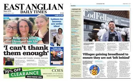 East Anglian Daily Times – March 23, 2023