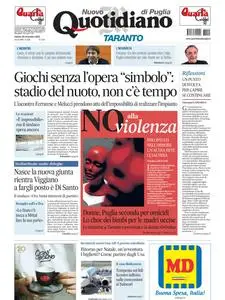 Quotidiano di Puglia Taranto - 25 Novembre 2023