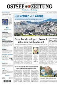 Ostsee Zeitung Rostock - 15. August 2018