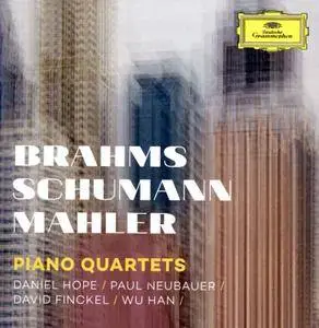 Daniel Hope, Paul Neubauer, David Finckel, Wu Han - Brahms, Schumann, Mahler: Piano Quartets (2015)